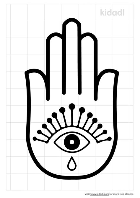 evil eye stencil|stencil evil tattoo designs.